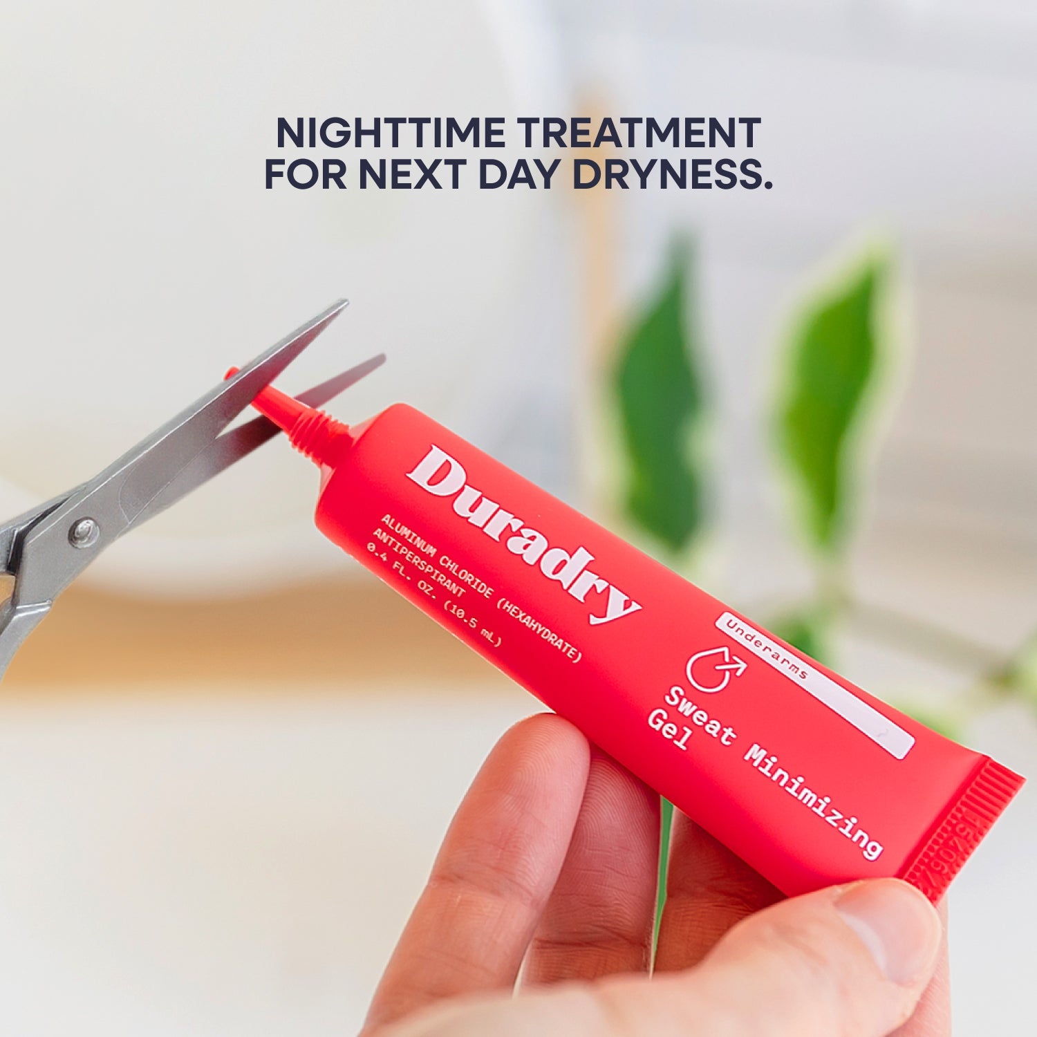 Sweat Minimizing Gel